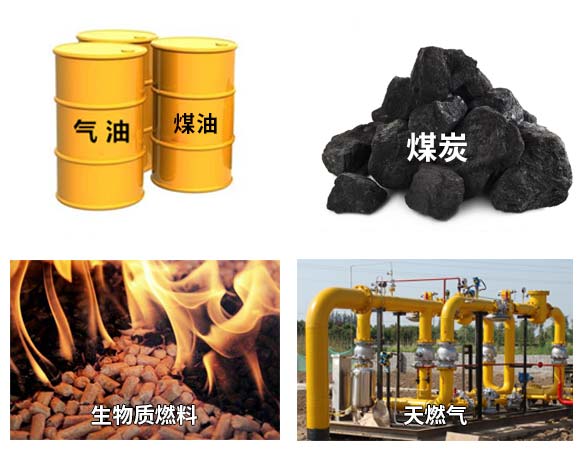 常見的熱源可以分為固體燃料、液體燃料、氣體燃料等